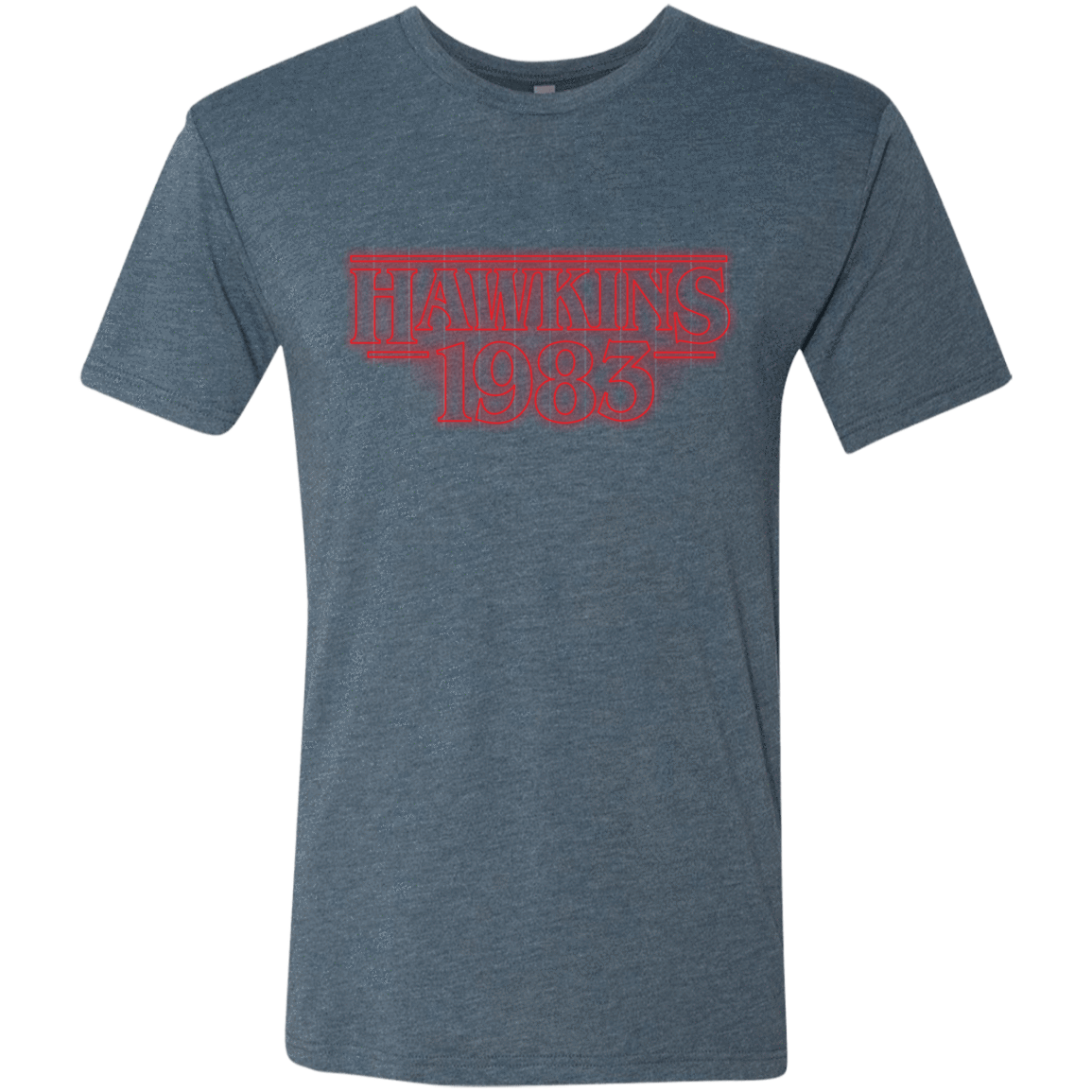 T-Shirts Indigo / Small Hawkins 83 Men's Triblend T-Shirt