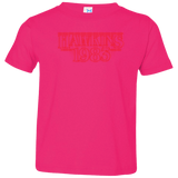 T-Shirts Hot Pink / 2T Hawkins 83 Toddler Premium T-Shirt