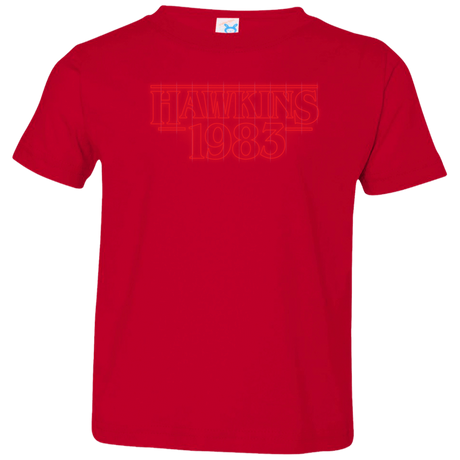 T-Shirts Red / 2T Hawkins 83 Toddler Premium T-Shirt