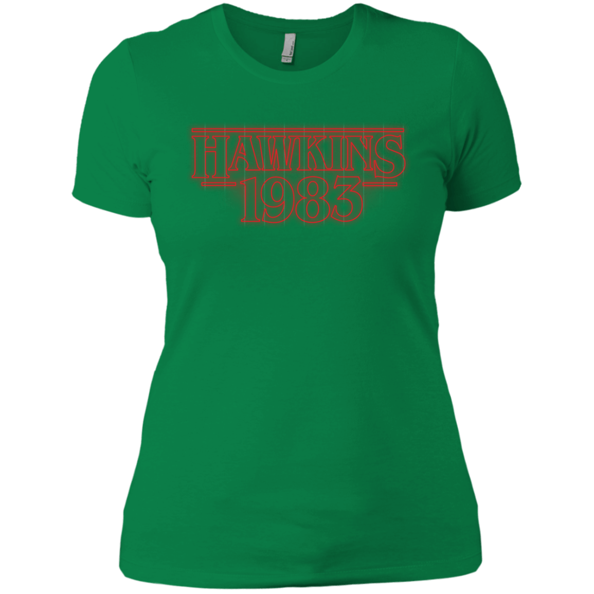 T-Shirts Kelly Green / X-Small Hawkins 83 Women's Premium T-Shirt