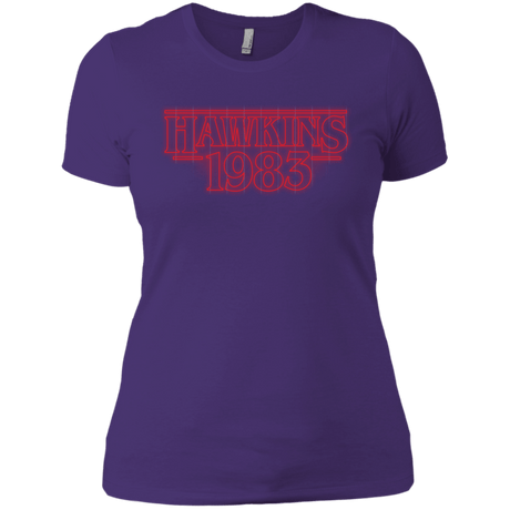 T-Shirts Purple / X-Small Hawkins 83 Women's Premium T-Shirt