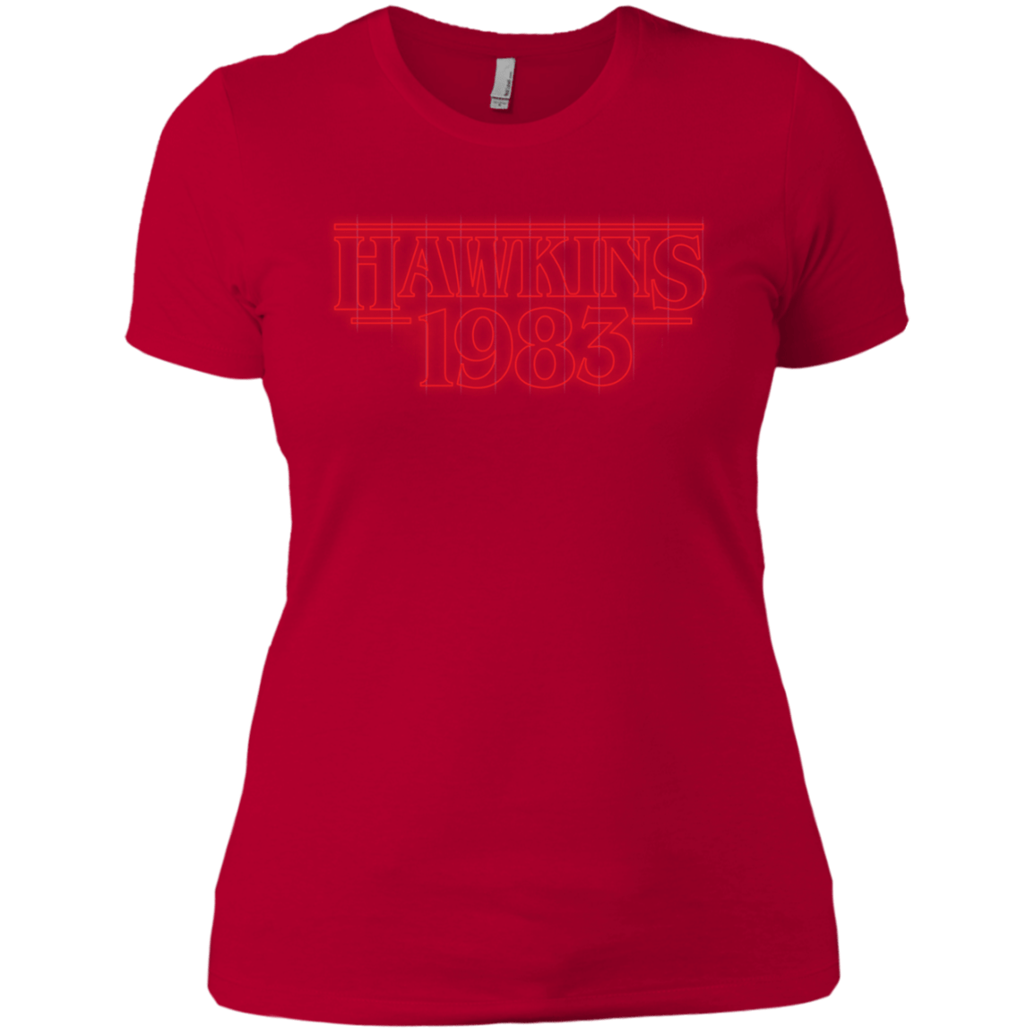 T-Shirts Red / X-Small Hawkins 83 Women's Premium T-Shirt