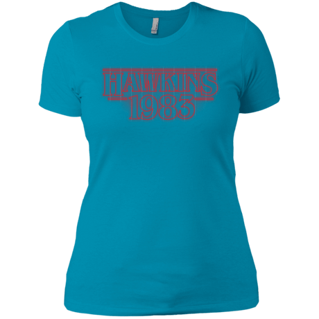 T-Shirts Turquoise / X-Small Hawkins 83 Women's Premium T-Shirt