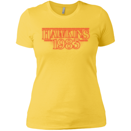 T-Shirts Vibrant Yellow / X-Small Hawkins 83 Women's Premium T-Shirt