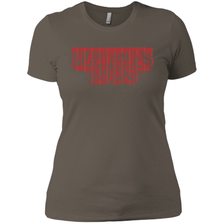 T-Shirts Warm Grey / X-Small Hawkins 83 Women's Premium T-Shirt