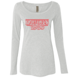 T-Shirts Heather White / Small Hawkins 83 Women's Triblend Long Sleeve Shirt
