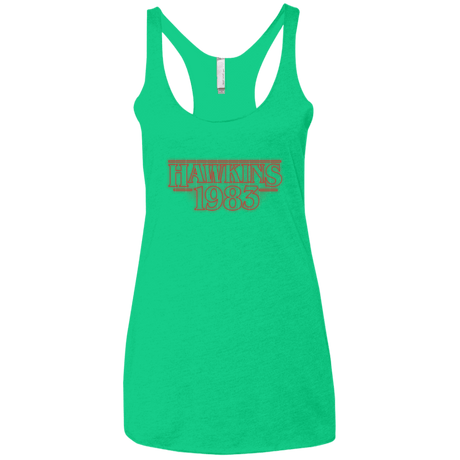 T-Shirts Envy / X-Small Hawkins 83 Women's Triblend Racerback Tank