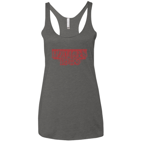 T-Shirts Premium Heather / X-Small Hawkins 83 Women's Triblend Racerback Tank