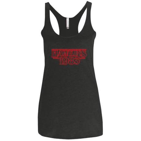 T-Shirts Vintage Black / X-Small Hawkins 83 Women's Triblend Racerback Tank