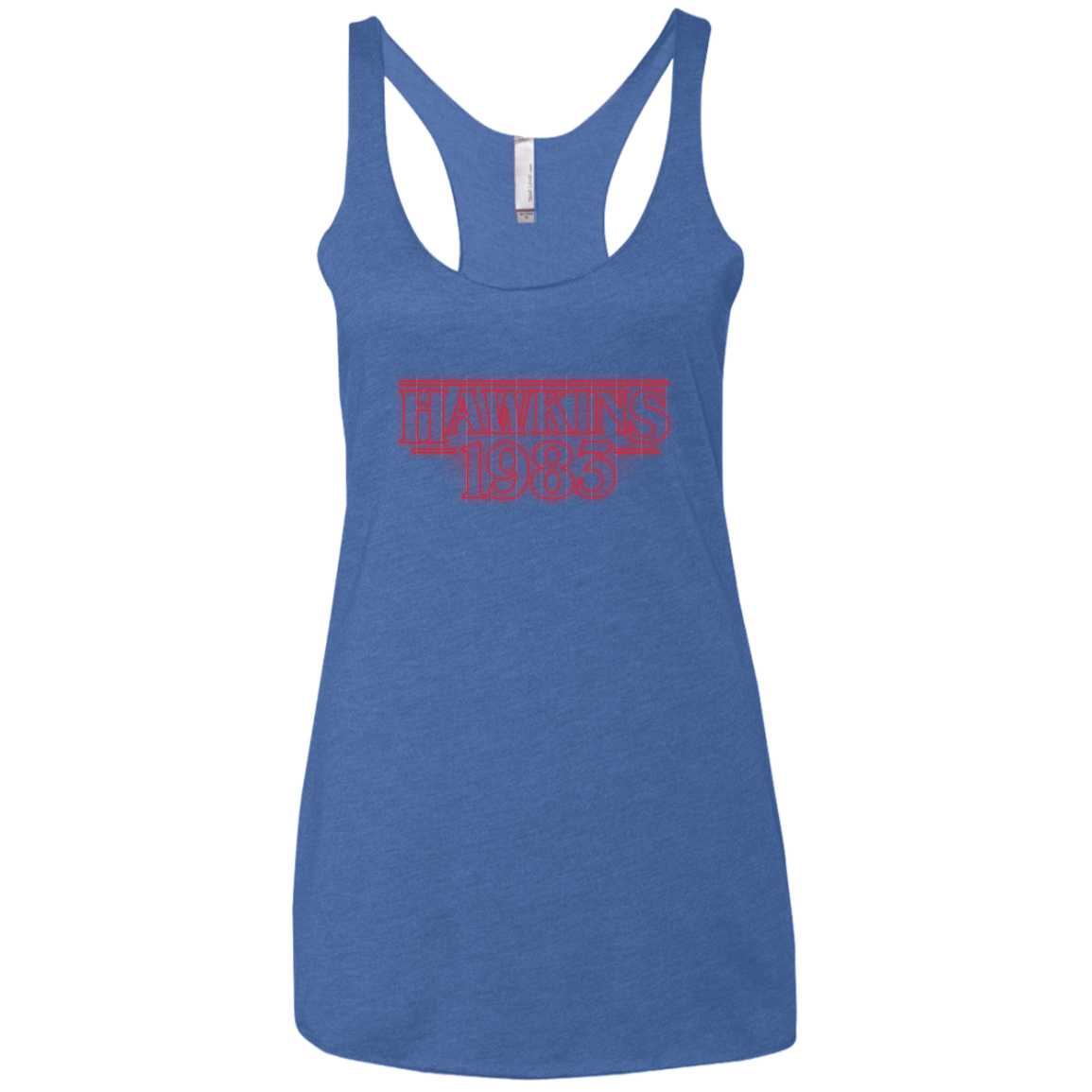 T-Shirts Vintage Royal / X-Small Hawkins 83 Women's Triblend Racerback Tank