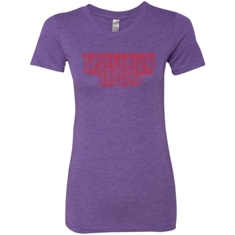 T-Shirts Purple Rush / Small Hawkins 83 Women's Triblend T-Shirt