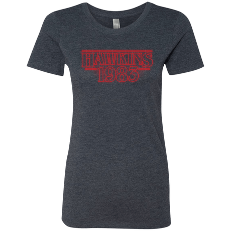 T-Shirts Vintage Navy / Small Hawkins 83 Women's Triblend T-Shirt