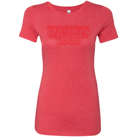 T-Shirts Vintage Red / Small Hawkins 83 Women's Triblend T-Shirt
