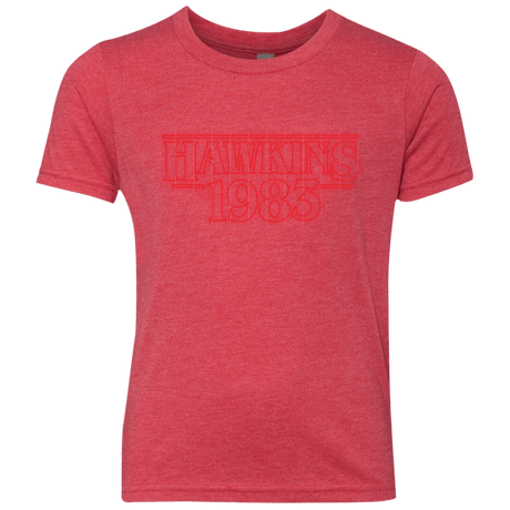T-Shirts Vintage Red / YXS Hawkins 83 Youth Triblend T-Shirt