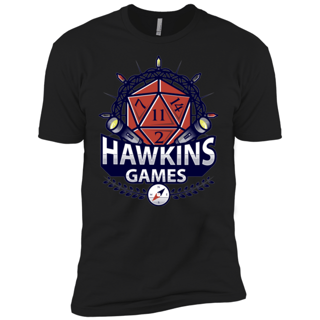 T-Shirts Black / YXS Hawkins Games Boys Premium T-Shirt