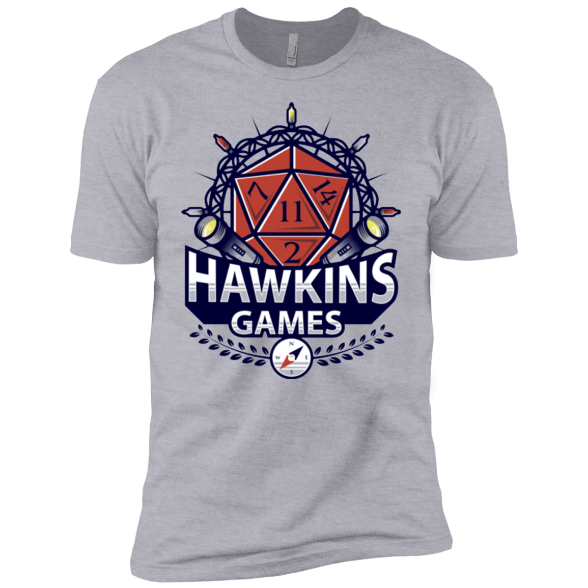 T-Shirts Heather Grey / YXS Hawkins Games Boys Premium T-Shirt