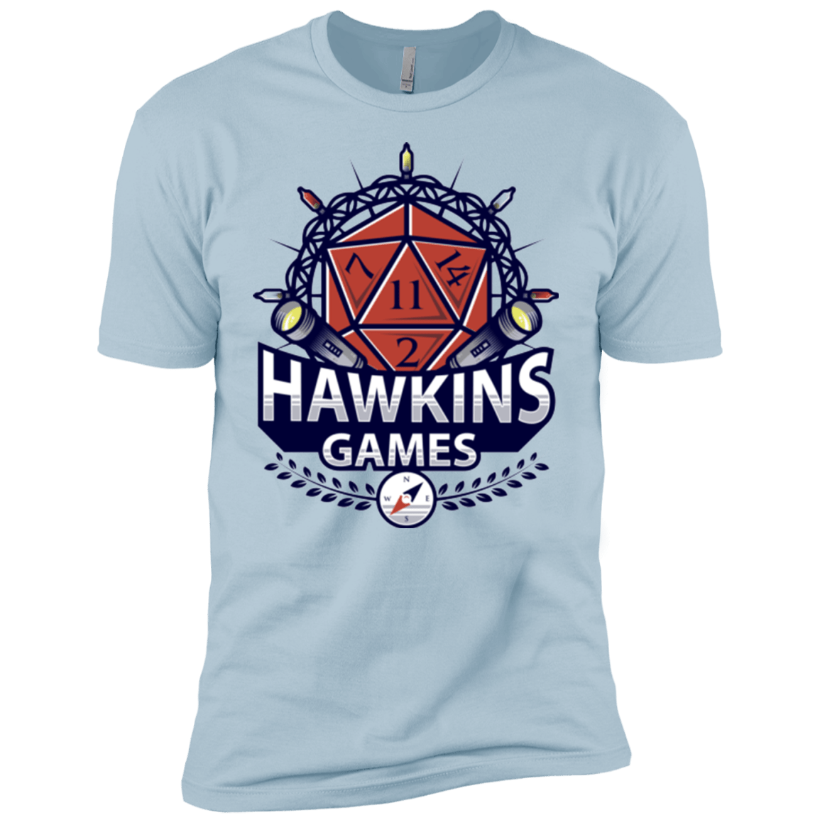 T-Shirts Light Blue / YXS Hawkins Games Boys Premium T-Shirt