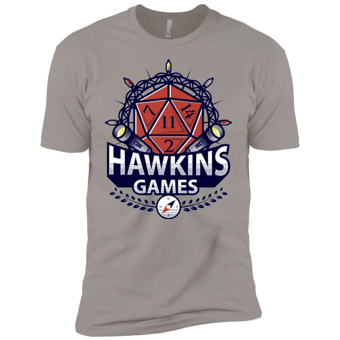 T-Shirts Light Grey / YXS Hawkins Games Boys Premium T-Shirt