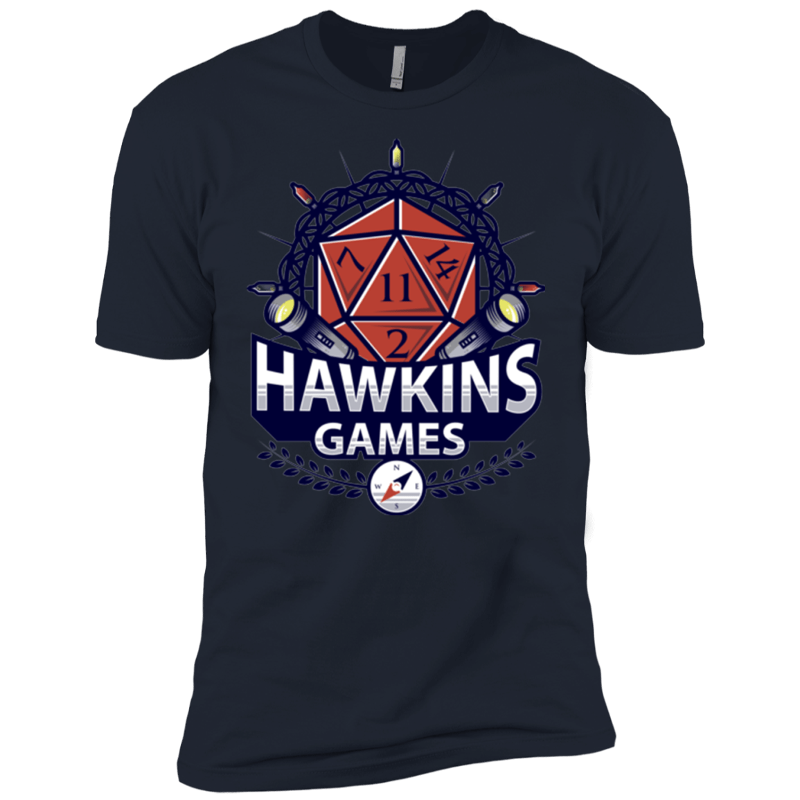 T-Shirts Midnight Navy / YXS Hawkins Games Boys Premium T-Shirt
