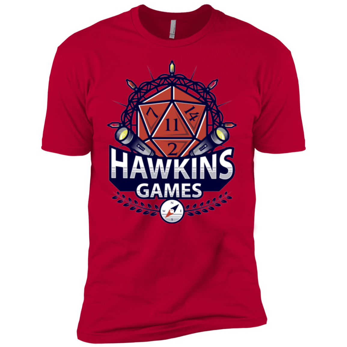 T-Shirts Red / YXS Hawkins Games Boys Premium T-Shirt