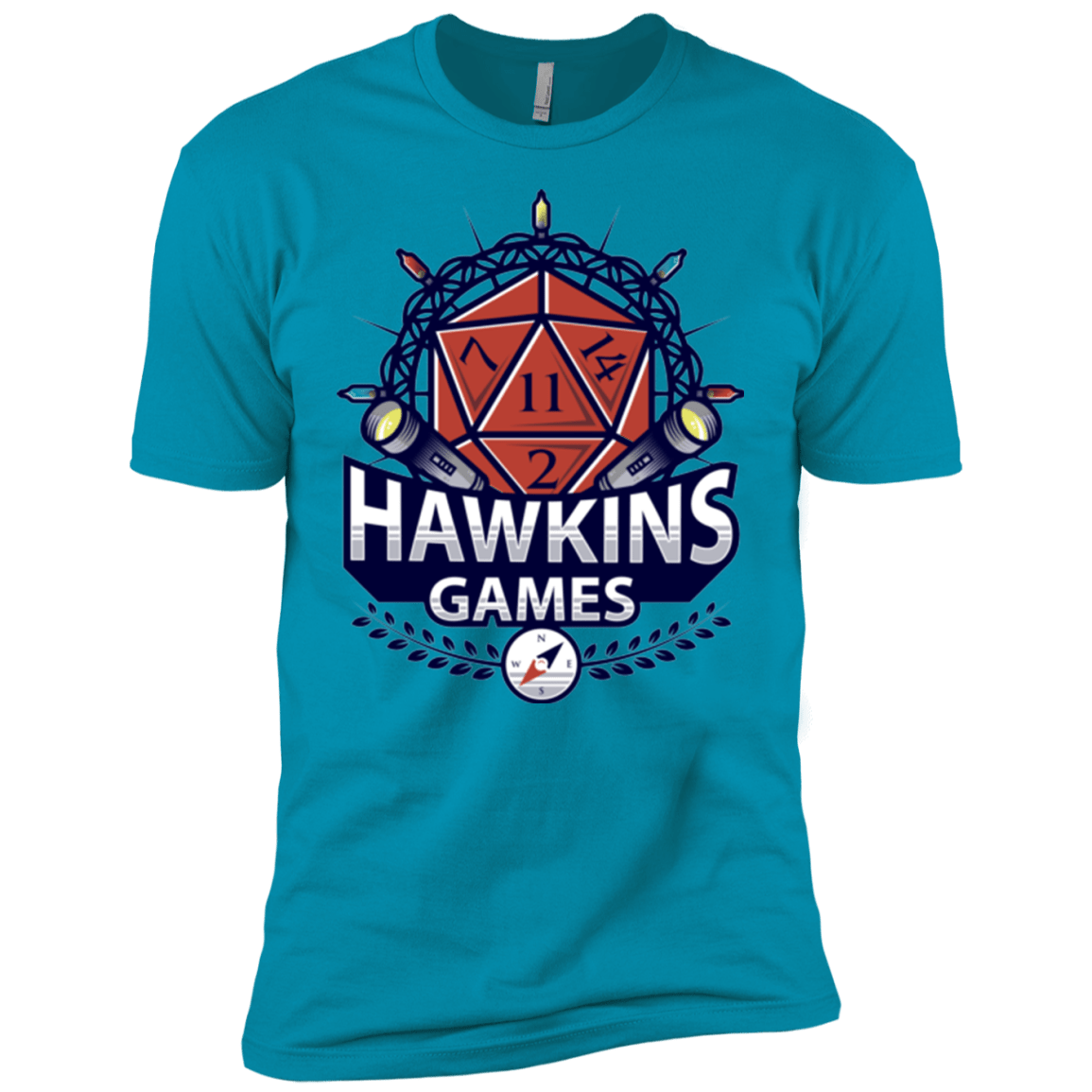 T-Shirts Turquoise / YXS Hawkins Games Boys Premium T-Shirt