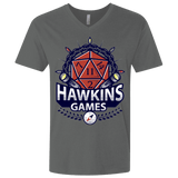 T-Shirts Heavy Metal / X-Small Hawkins Games Men's Premium V-Neck