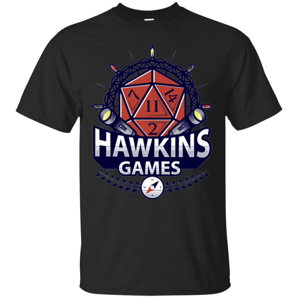 T-Shirts Black / Small Hawkins Games T-Shirt