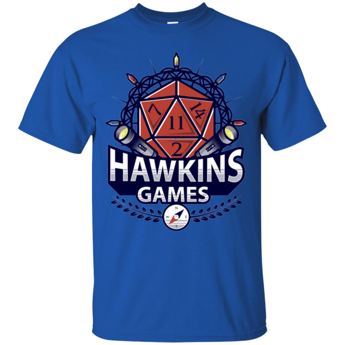 T-Shirts Royal / Small Hawkins Games T-Shirt