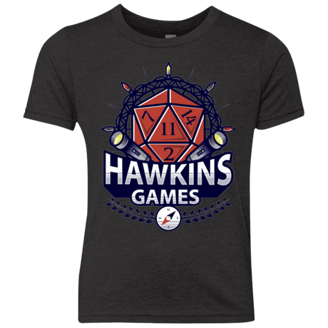 T-Shirts Vintage Black / YXS Hawkins Games Youth Triblend T-Shirt