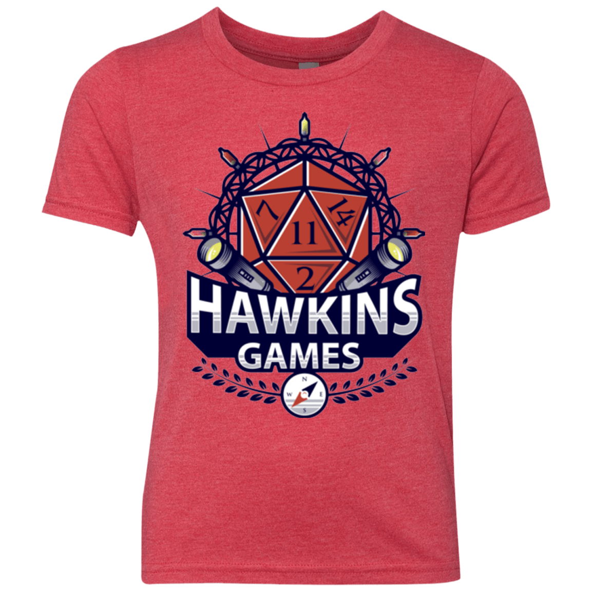 T-Shirts Vintage Red / YXS Hawkins Games Youth Triblend T-Shirt