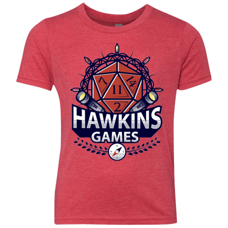T-Shirts Vintage Red / YXS Hawkins Games Youth Triblend T-Shirt