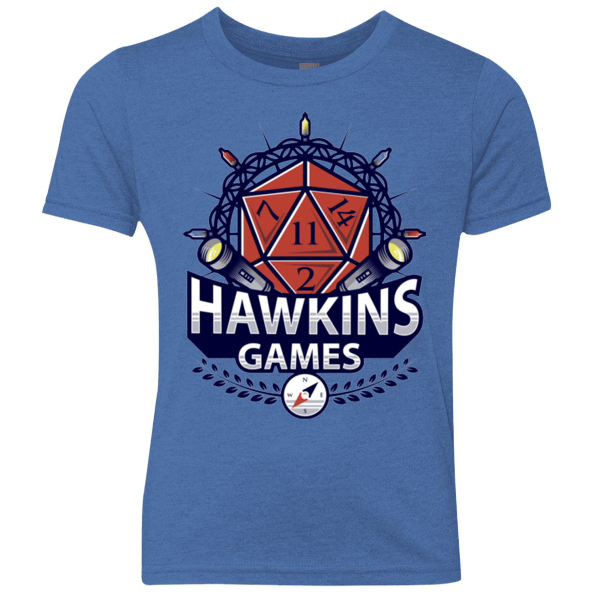 T-Shirts Vintage Royal / YXS Hawkins Games Youth Triblend T-Shirt