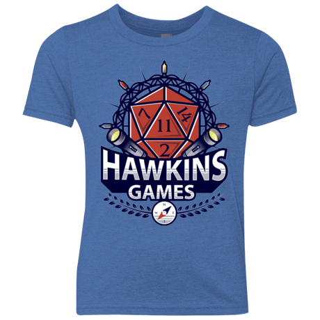 T-Shirts Vintage Royal / YXS Hawkins Games Youth Triblend T-Shirt