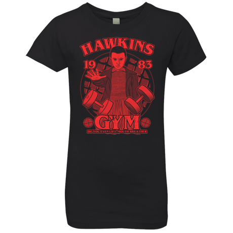 T-Shirts Black / YXS Hawkins Gym Girls Premium T-Shirt