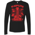 T-Shirts Black / Small Hawkins Gym Men's Premium Long Sleeve