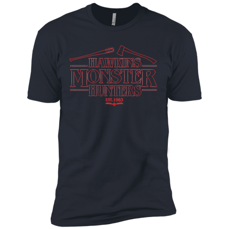 T-Shirts Indigo / X-Small Hawkins Monster Hunters Men's Premium T-Shirt