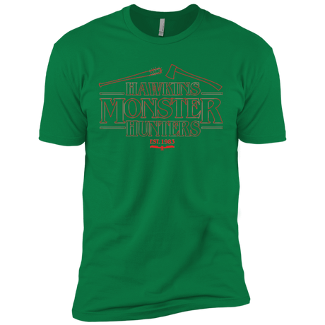 T-Shirts Kelly Green / X-Small Hawkins Monster Hunters Men's Premium T-Shirt
