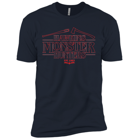 T-Shirts Midnight Navy / X-Small Hawkins Monster Hunters Men's Premium T-Shirt