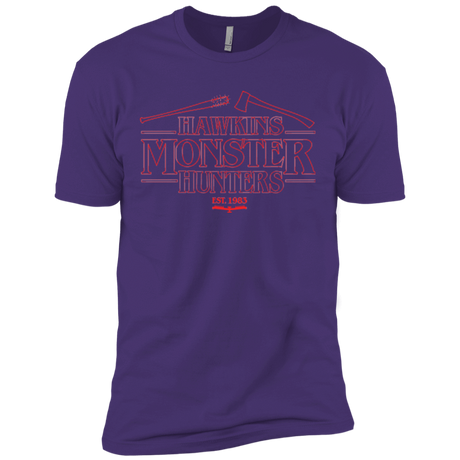 T-Shirts Purple / X-Small Hawkins Monster Hunters Men's Premium T-Shirt