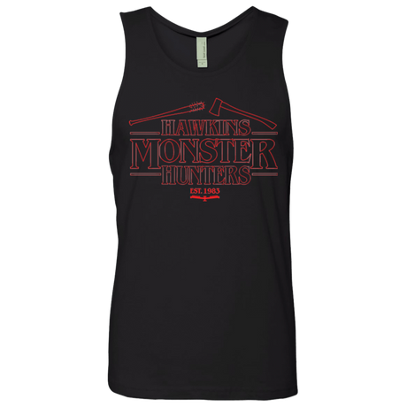 T-Shirts Black / Small Hawkins Monster Hunters Men's Premium Tank Top