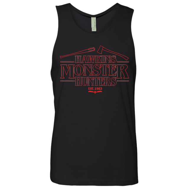 T-Shirts Black / Small Hawkins Monster Hunters Men's Premium Tank Top