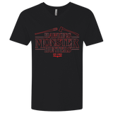 T-Shirts Black / X-Small Hawkins Monster Hunters Men's Premium V-Neck