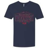 T-Shirts Midnight Navy / X-Small Hawkins Monster Hunters Men's Premium V-Neck