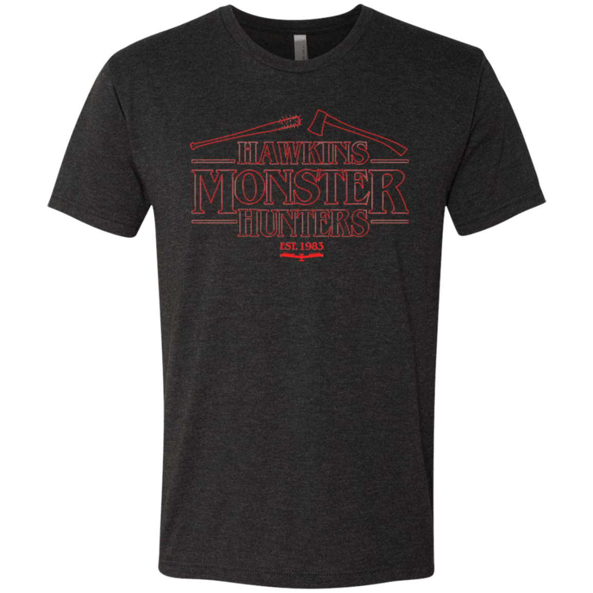 T-Shirts Vintage Black / Small Hawkins Monster Hunters Men's Triblend T-Shirt