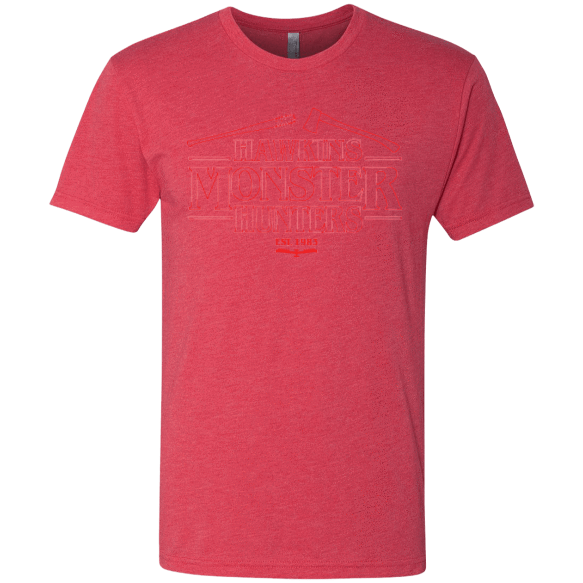 T-Shirts Vintage Red / Small Hawkins Monster Hunters Men's Triblend T-Shirt