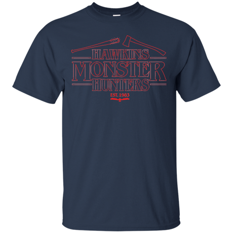 T-Shirts Navy / Small Hawkins Monster Hunters T-Shirt