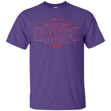 T-Shirts Purple / Small Hawkins Monster Hunters T-Shirt
