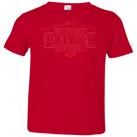 T-Shirts Red / 2T Hawkins Monster Hunters Toddler Premium T-Shirt