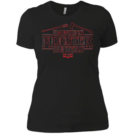 T-Shirts Black / X-Small Hawkins Monster Hunters Women's Premium T-Shirt