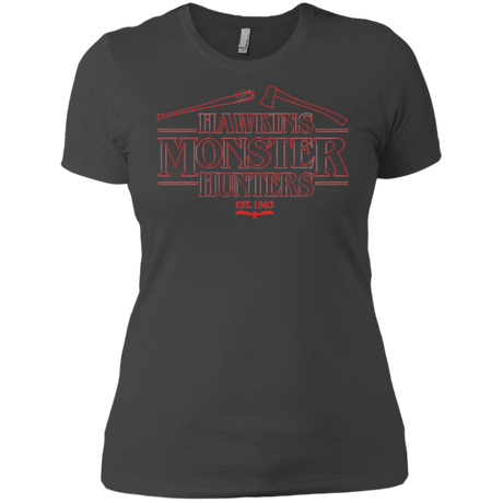 T-Shirts Heavy Metal / X-Small Hawkins Monster Hunters Women's Premium T-Shirt